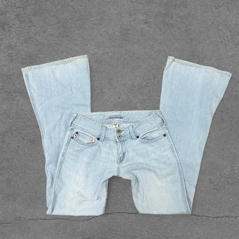Y2k abercrombie flared jeans